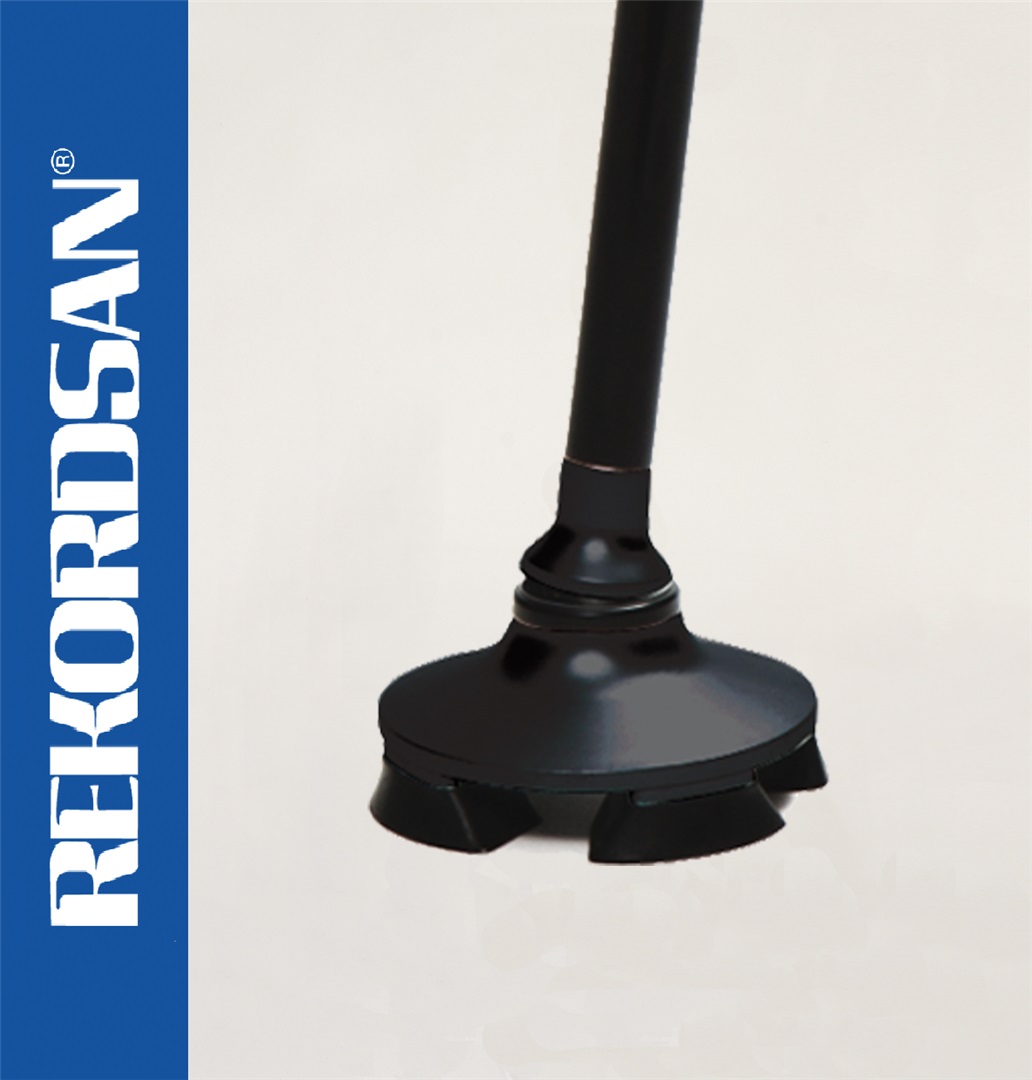 BASE STABILIZZANTE E RUOTANTE CON 4 PIEDINI IN GOMMA ANTISCIVOLO